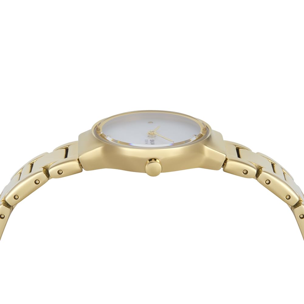 Skagen Reloj Analógico para Mujer de Cuarzo con Correa en Acero Inoxidable SKW3167