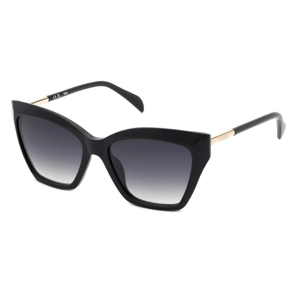 Tous, SUNGLASSES, STOC75-56-0700, SHINY BLACK, Female