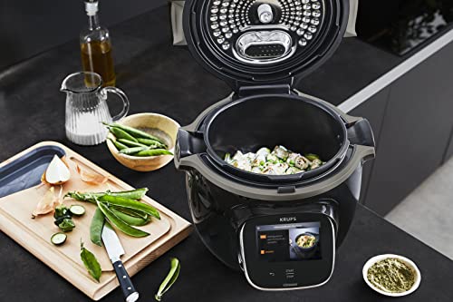 Krups CZ912815 Cook4Me Touch Multicooker, Plástico, Negro