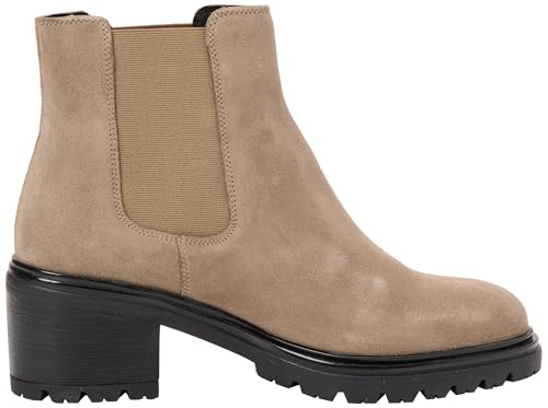 Geox D Damiana E, Bota de Tobillo Mujer, Pardo, 36 EU