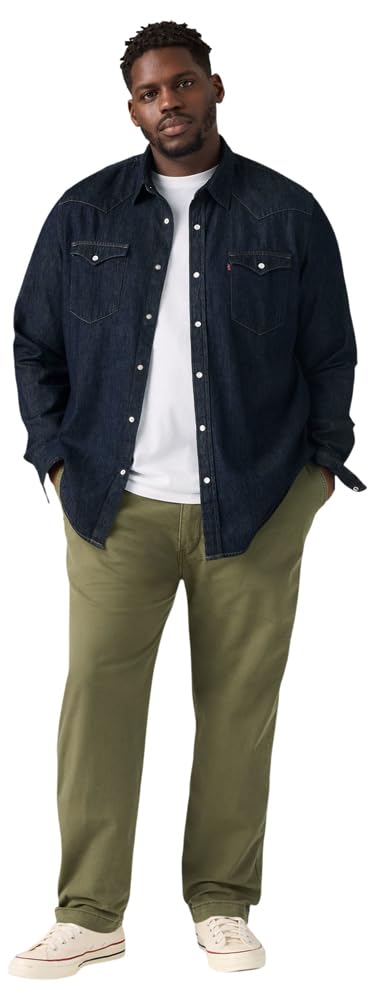 Levi's XX Std Tapered Chino B&t Pantalones, Noche de Oliva, 44W / 32L Hombres