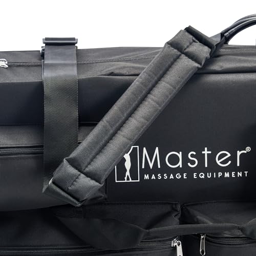 Master Massage Funda de Transporte Universal con Ruedas para Mesa de Masaje, Color Negro.