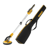 DEWALT DCE800NB-XJ - Lijadora de Yeso 18V, Motor sin escobillas, Eje telescópico extensible, Compatible con AirLock, Incluye 3x mallas de lijado y bolsa de transporte, No incluye batería ni cargador