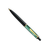 Pelikan K200 Bolígrafo Classic 200 Green-marbled detalles dorados, en caja de regalo