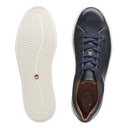 Clarks Un Costa Lace, Zapatillas Hombre, Navy Leather, 46 EU
