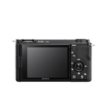 Sony Alpha ZV-E10L - Cámara vlog sin espejo de objetivos intercambiables con lente de kit Power Zoom de 16-50 mm f/3.5 - 5.6, pantalla de ángulo variable para vlogging, color negro