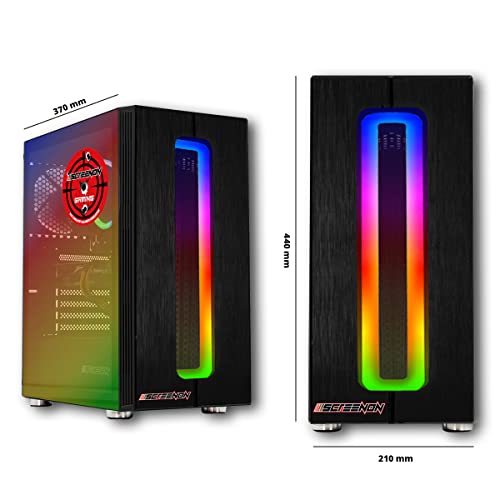 ScreenOn PC Gaming Ryzen 5 5600G • NVIDIA RTX 3050 8Gb grafische kaart • 16Gb RAM DDR4 3200mhz • 1000GB m.2 • Windows 11 Pro • WiFi 300mbps • Gamer-pc