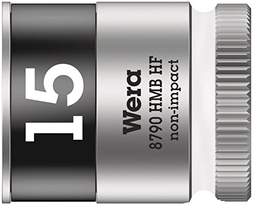 Wera - 05003536001 - Juego de carracas, 8100 SB Juego de carracas All-in Zyklop Speed, con arrastre de 3/8", 35 piezas