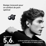 HUAWEI FreeClip,Auriculares Inalámbricos Bluetooth,Clip Innovador,Open-Ear,Gran Duración de Batería,Cancelación de Ruido en Llamadas por IA,Resistencia IP54 al Polvo y a Salpicaduras de Agua,Beige