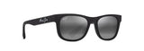 Maui Jim Kaulike Sunglasses, Matte Black, 53-19-145 Unisex Adulto