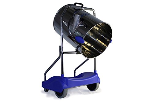 Cevik PRO70UNOXTROLLY – Solids and Liquids Vacuum Cleaner (Trolley, 3300 W, 230 V) Metallic Grey