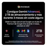 Lenovo IdeaPad Slim 3 Chromebook Gen 8 - Ordenador Portátil 14" FHD (MediaTek Kompanio 520, 4GB RAM, 64GB eMMC, Arm Mali-G52 2EE MC2 GPU, ChromeOS) BLU - Teclado QWERTY Español