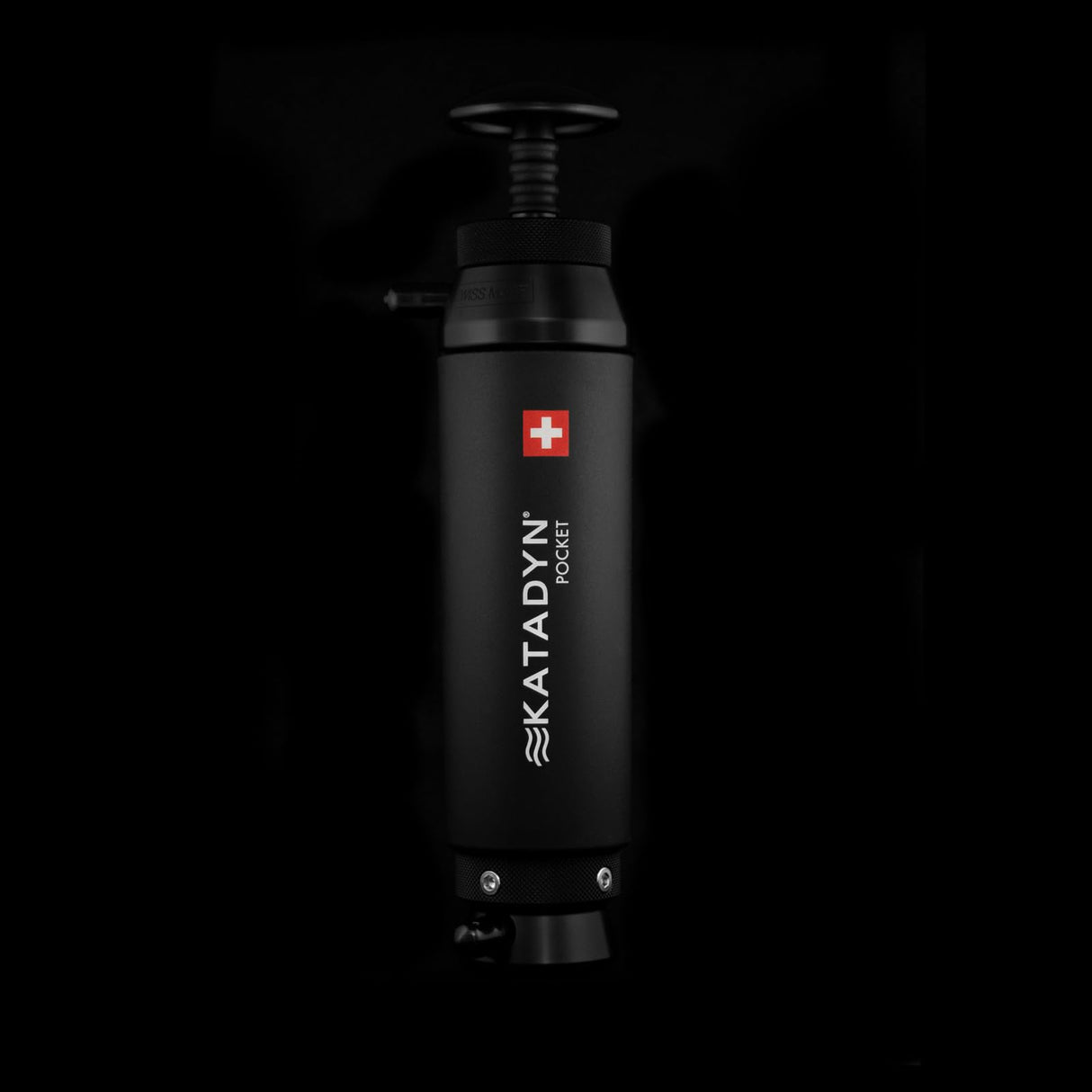 Katadyn Tratamiento Aire Libre de la Serie de filtros de Agua tácticos de Bolsillo 8020425, Negro