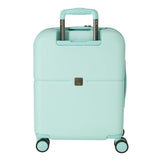 Pepe Jeans Chest Maleta de cabina azul 40x55x20 cms Rígida ABS Cierre TSA integrado 37L 3,22 kgs 7 Ruedas dobles Equipaje de Mano
