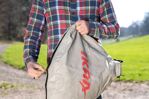 IKRA 3en1 Aspirador soplador a batería IALS 2-20 Incl. 2 baterías Recargables y Cargador rápido Doble