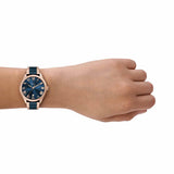 Fossil Reloj Analógico para Mujer de Cuarzo con Correa en Cerámica CE1134