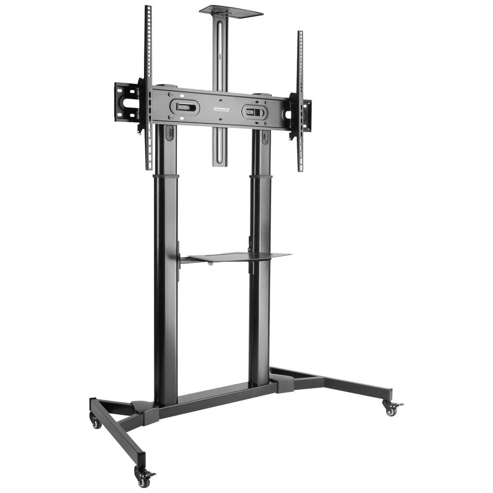 SpeaKa Professional SP-TVC-600 - Carrito para TV (152,4-254,0 cm, Altura Regulable, Extensible, inclinable)