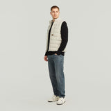 G-STAR Para Hombre Chaleco Foundation Liner, Beige (dk brick D24277-D518-1214), L