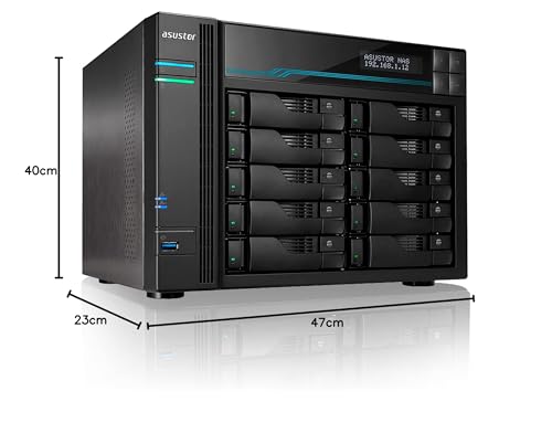 Asustor Compatible Lockerstor 10 Pro AS7110T - NAS-Server - 0 GB