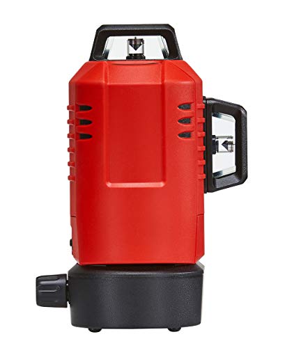 Leica Lino L6R: Nivel láser de línea de 3x360 grados con batería Li-Ion, cargador, adaptador magnético innovador y soporte para pared en una carcasa (láser rojo, alcance de trabajo: 25 m)
