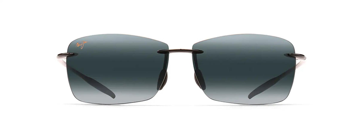 Maui Jim Lighthouse Gafas, Gloss Black, 65/13/127 Unisex Adultos