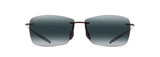 Maui Jim Lighthouse Gafas, Gloss Black, 65/13/127 Unisex Adultos