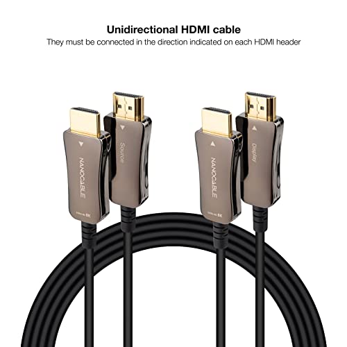Monkey Ladder Cable HDMI V2.1 8K@60Hz, 4K@120Hz, 48Gbps, 50m - Ideal para transmisión de video y audio en alta definición y gaming.