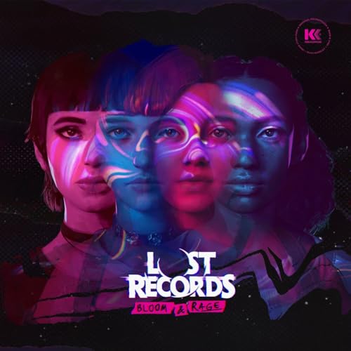 LOST RECORDS: BLOOM & RAGE (ORIGINAL GAME SOUNDTRACK) (TRANSPARENT PINK + BLUE VINYL) [Vinilo]