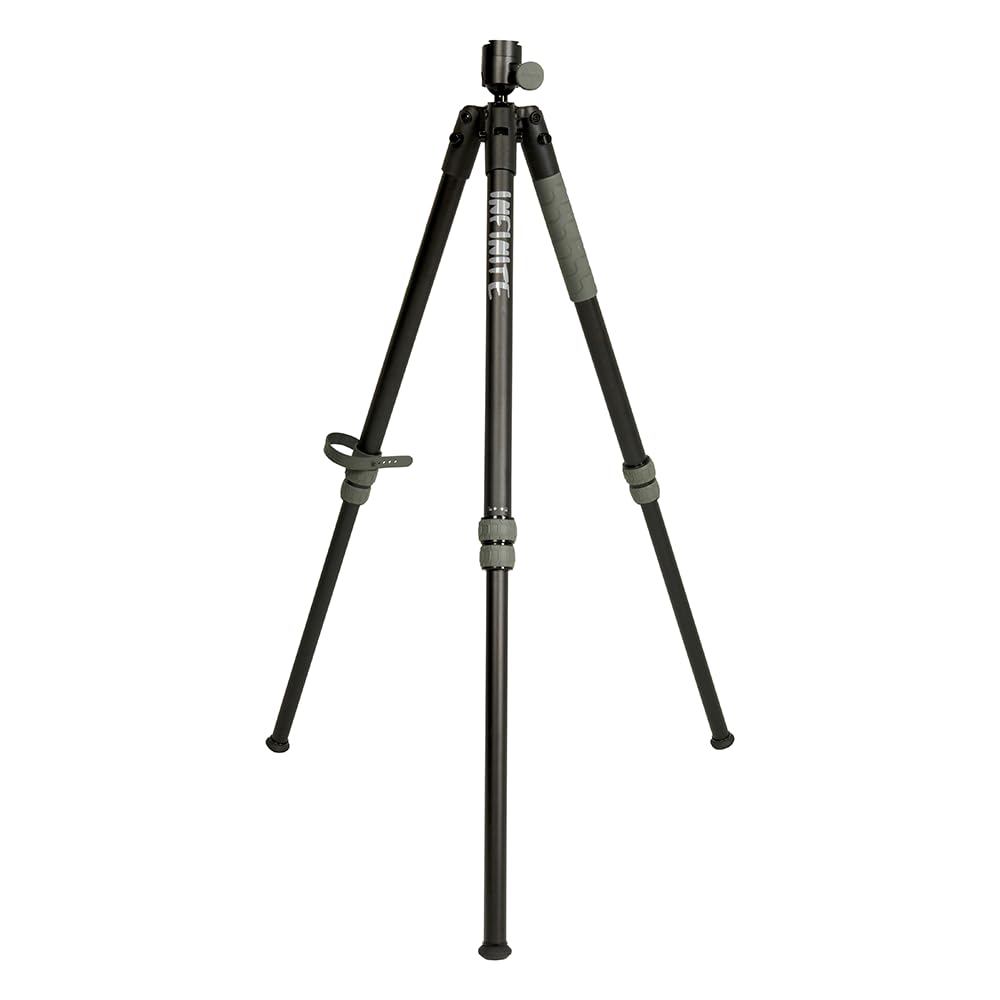 BOG Arca Swiss Infinite - Trípode Infinito con Cabeza de Bola de 360 Grados, Sistema de Montaje Arca Swiss de liberación rápida y Nivel de Burbuja Integral para Caza, Tiro, al Aire Libre