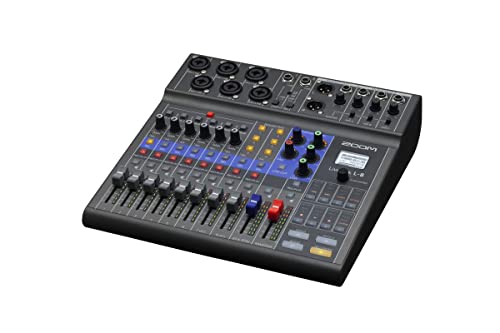 Zoom - L-8 - Mixer digital 8 canales, grabador e interface de audio USB