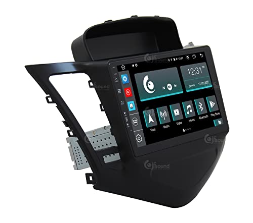 Radio de Coche para Chevrolet Cruze 2009-11 Negro Android GPS Bluetooth WiFi USB Dab+ Touchscreen 9" 8core Carplay AndroidAuto