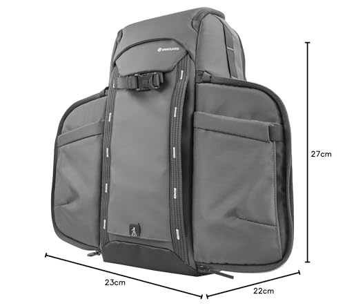 VANGUARD Veo Adaptor S41 GY - Mochila fotográfica apertura lateral diestros-zurdos