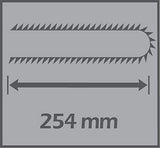 IKRA Herramienta multifunción a Gasolina IBKH 33, 4en1, Incl. prolongación, Lima de Cadena y Placa de protección
