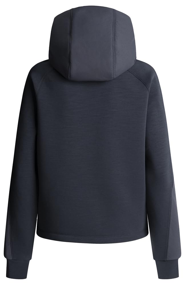 Pepe Jeans Padded Hoody Cárdigan Tipo suéter, Azul (Azul Dulwich), XS para Mujer
