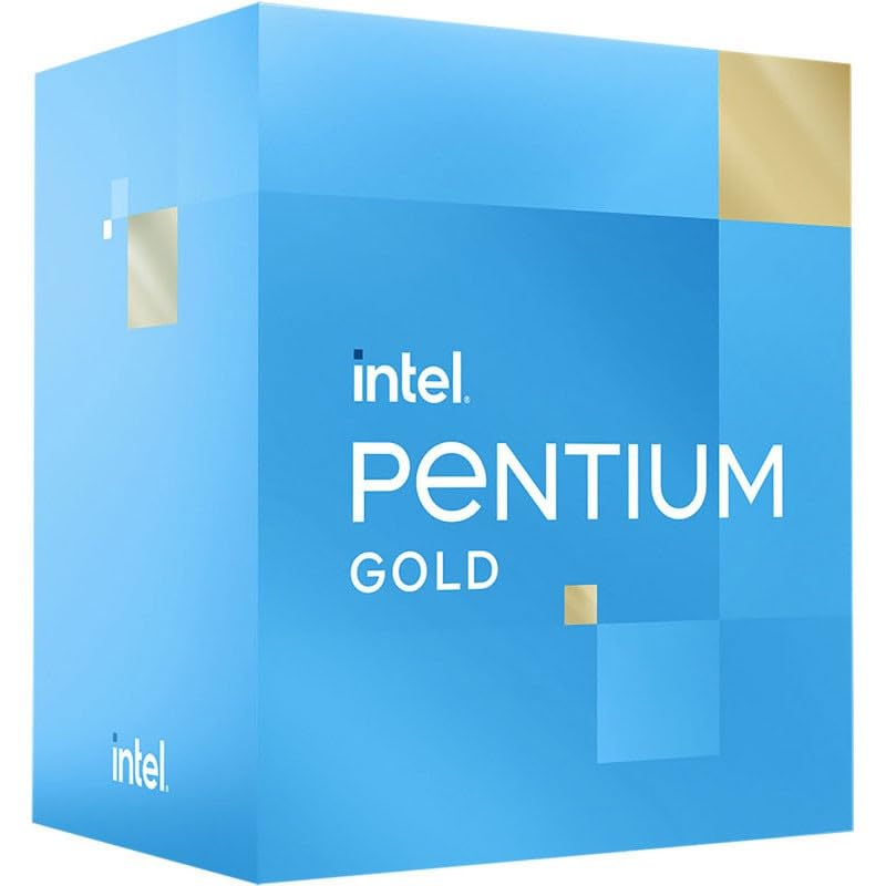 Microprocesador Pentium Gold 3.7GHz S1700 6MB, Ideal para tareas de Oficina, navegación Web y Aplicaciones Ligeras.