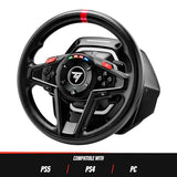 Thrustmaster T128, Volante de Carreras Force Feedback con Pedales Magnéticos, PlayStation 5, PlayStation 4, PC