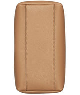 DKNY Willa Satchel, 100% Poliuretano Mujeres, Capuchino, Large