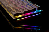 Glorious Gaming GMMK 2 Full Size (96%) - Teclado gaming mecánico, carcasa de aluminio, personalizable, keycaps dobles, switches Glorious Fox, RGB, distribuciones QWERTY estadounidense - Blanco