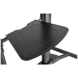SpeaKa Professional SP-TVC-600 - Carrito para TV (152,4-254,0 cm, Altura Regulable, Extensible, inclinable)
