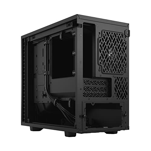 Fractal Design Define 7 Nano Black Brushed Aluminum/Steel Mini ITX Silent Solid Nano Tower Computer Case