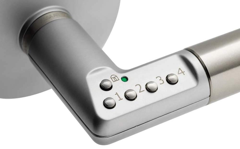 YALE Code - Tirador para puerta, color gris