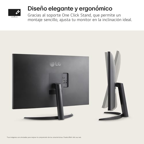 LG 32UR500K-B - Monitor 4K 32", Panel VA, (3840 x 2160), 60Hz, 4ms (GtG), DCI-P3 90%, Ajuste en Inclinación (Eje Horizontal), Negro