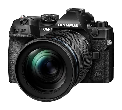 OM SYSTEM M.Zuiko Digital ED 12-100 mm F4 IS Pro Objetivo, Adecuado para Todas Las cámaras MFT (Modelos Olympus OM-D & Pen, Panasonic G-Series), Negro