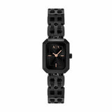 Armani Exchange Orologio da Donna, Movimento al quarzo a Due lancette e cassa da 27 mm con cinturino in Acciaio inossidabile