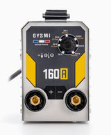 GYS, GYSMI 160A, estación de soldadura de electrodo recubierto 160A monofásico 230V (MMA), arco fuerza, antisticking, Hot Start, Con Maleta, portaelectrodos, cable de masa