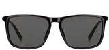 HUGO BOSS Gafas de Sol BOSS 0665/S/IT Black Gold/Grey 57/16/145 hombre