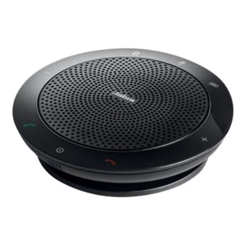 watiowave Altavoz de Escritorio VoIP inalámbrico Bluetooth USB con Conector para PC, Ideal para conferencias y Llamadas en Grupo.