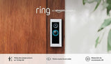 Ring videotimbre cableado Pro (anteriormente Video Doorbell Pro 2) | Timbre con cámara, vídeo 1536p HD, vídeo de cuerpo entero, detección de movimiento 3D y wifi | 30 días gratis de Ring Home