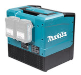 Makita MW001GZ - Microondas con batería, 40 V, máx. 350/500 W, 8 L (sin batería, sin cargador)