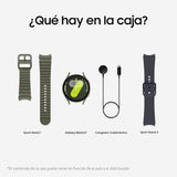 Samsung Galaxy Watch7 Bluetooth + Correa - Smartwatch 44mm, Control de Salud, Seguimiento Deportivo, Verde (Versión Española)